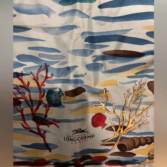 PARIS Longchamp Scarf!💫🗼🌃 - Picture 4 of 5